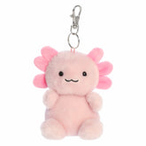 Ax Axolotl clip-on with detailed gills and vibrant colors, perfect for aquatic adventures.